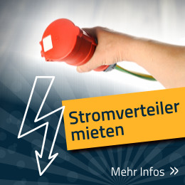 Stromverteiler mieten für Events
