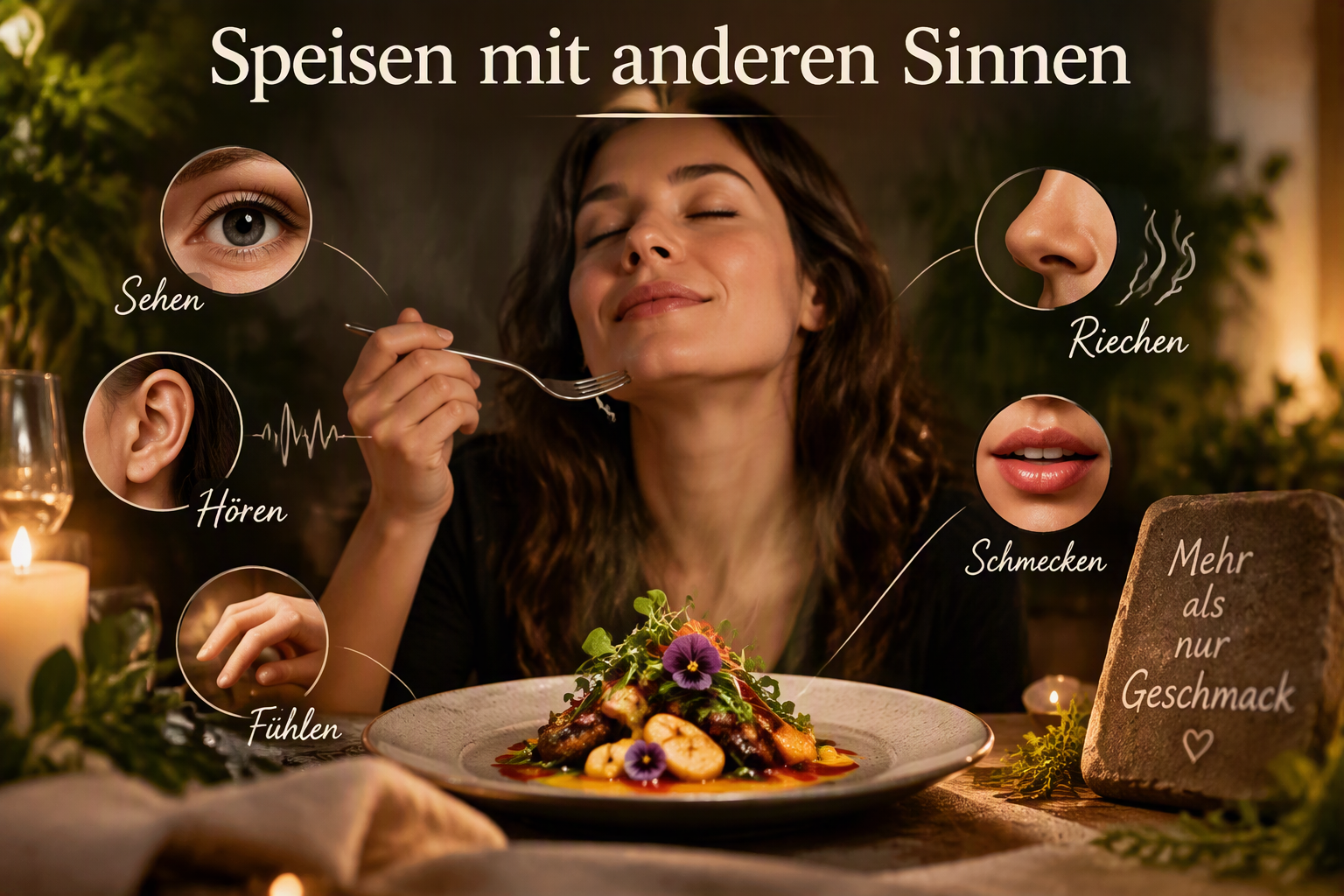 Speisen mit anderen Sinnen