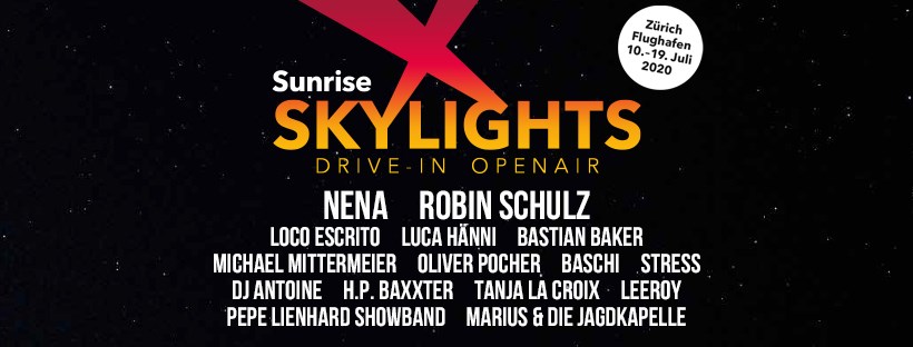 Sunrise Skylights Drive In Openair 2020