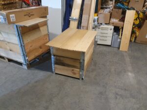 Paletten Bistro Tische zu vermieten