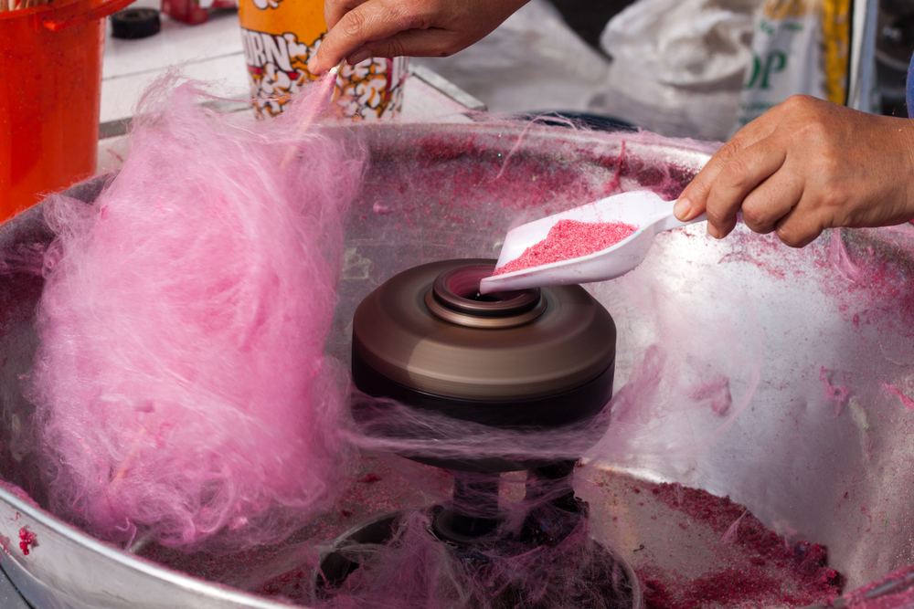 Zuckerwattemaschine mieten für Events