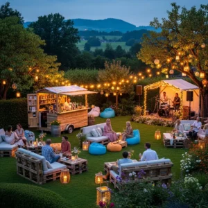 Musik für Gartenparty So planst du dein privates Mini-Festival