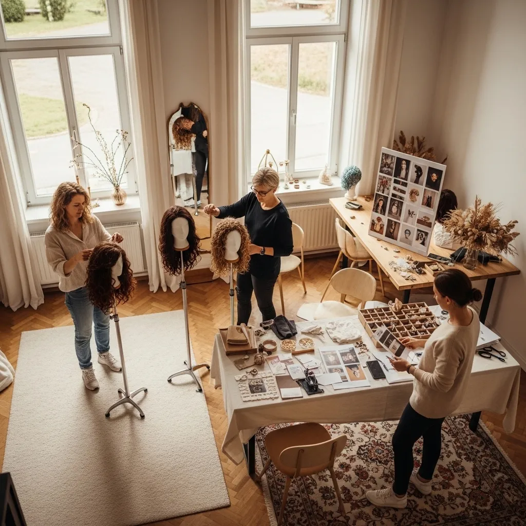 Perücken mieten online