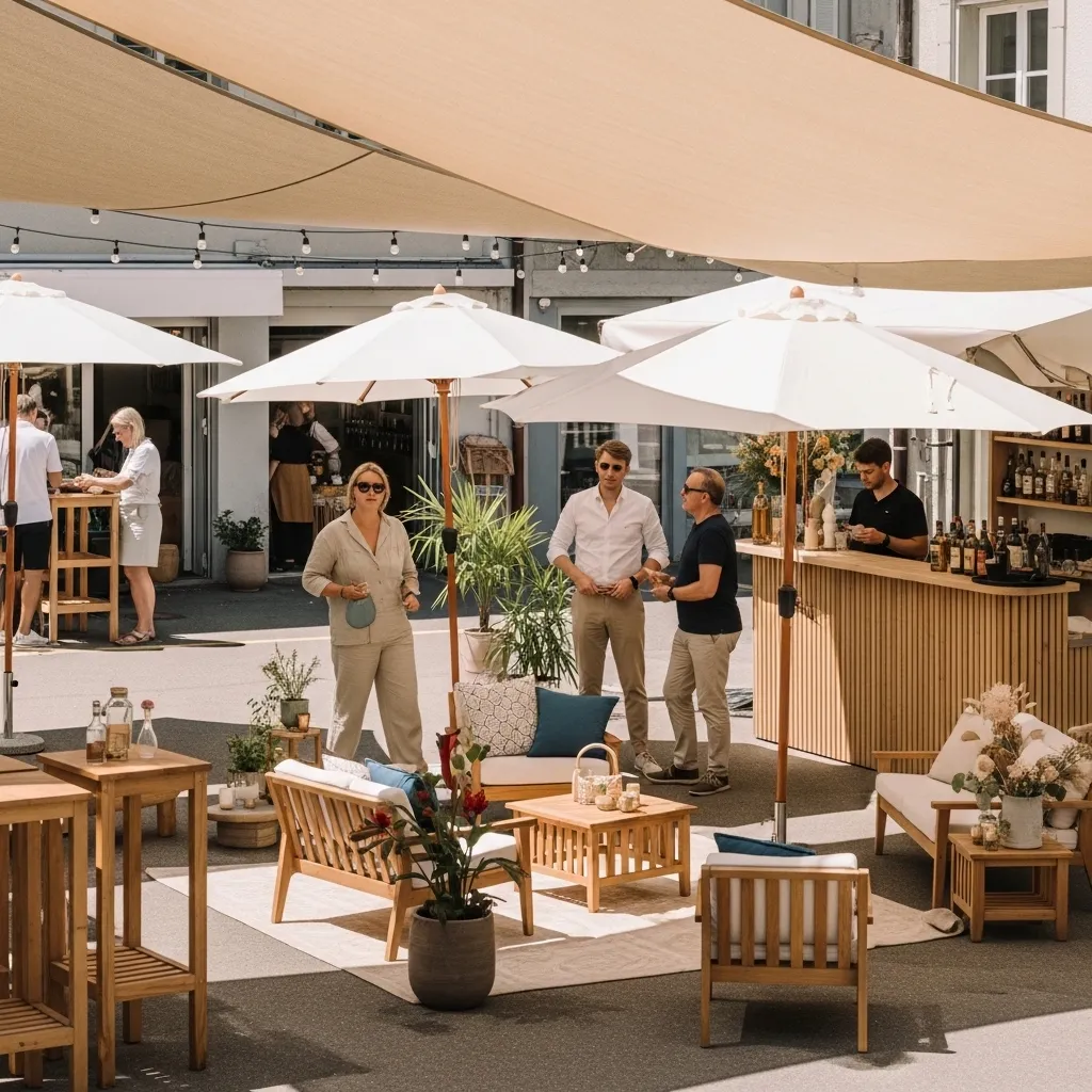 Sonnenschirm mieten