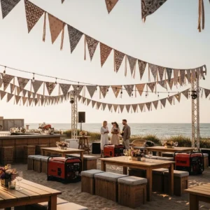 Wimpelkette mieten für Party Hochzeit und Event in der Schweiz