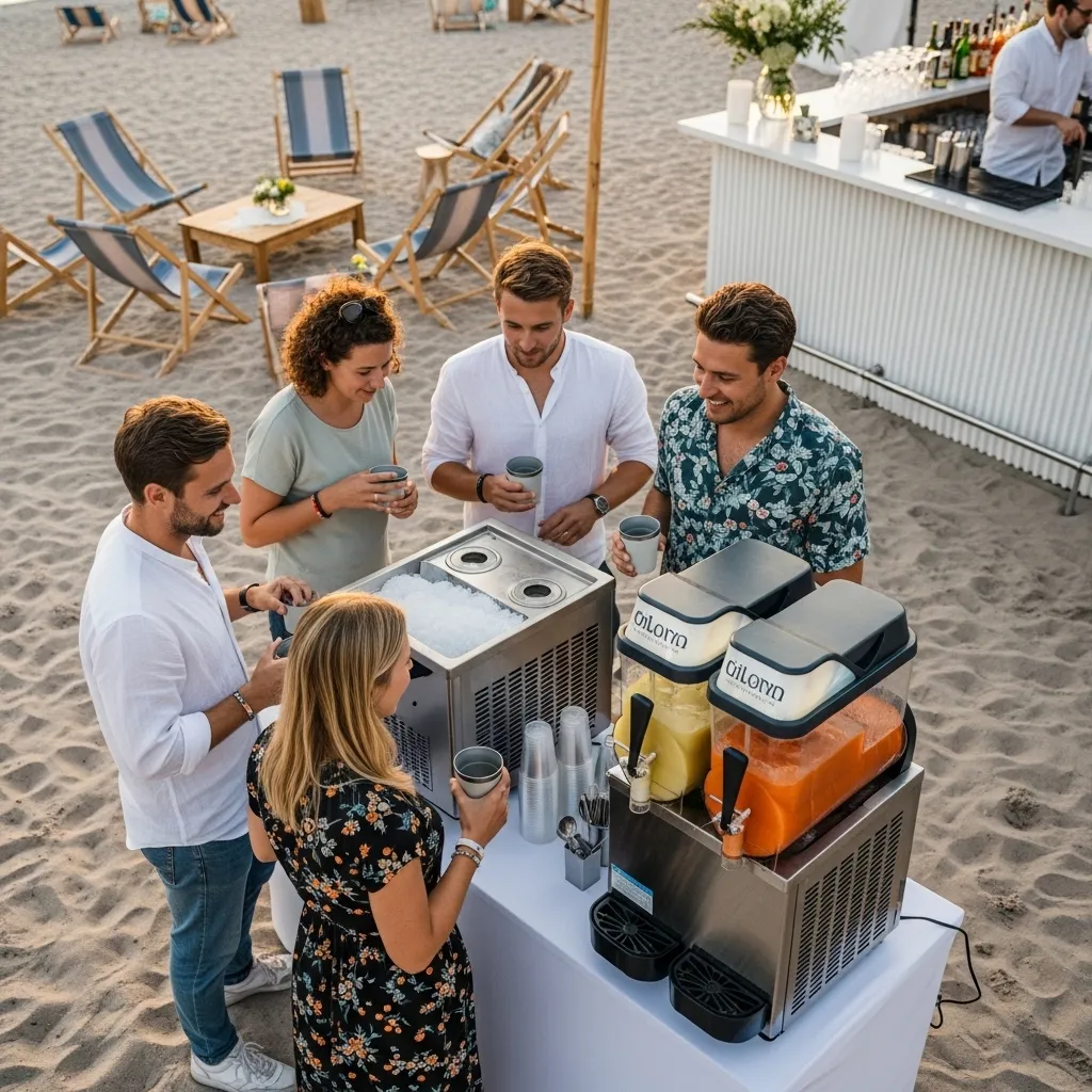 Slush Eis Maschine mieten in der Nähe
