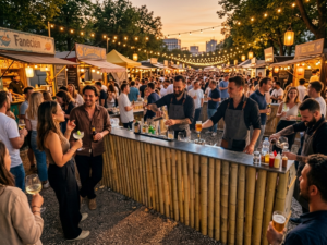 Modernes Bar Catering Konzept