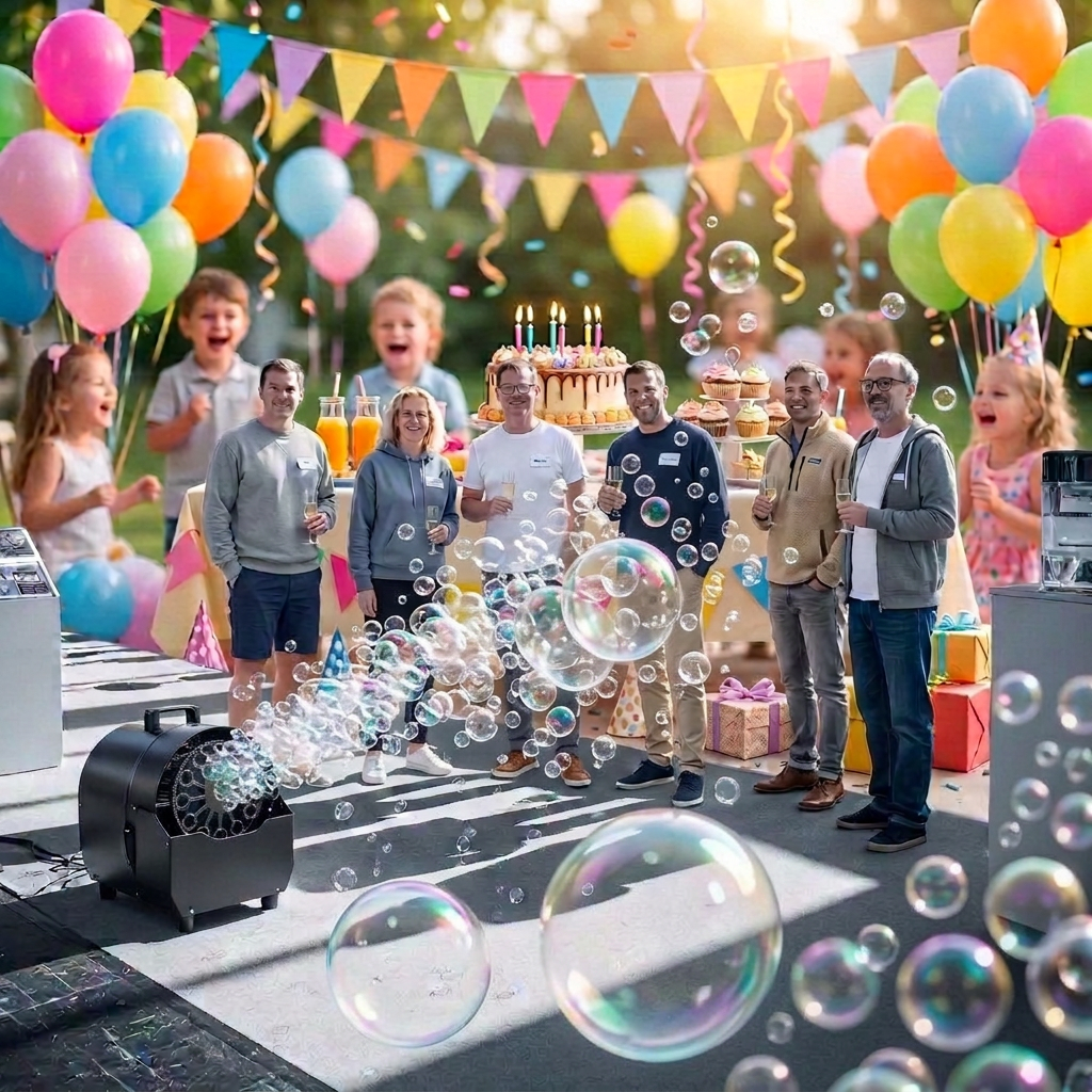 Bubble Machine mieten für Fotoshootings