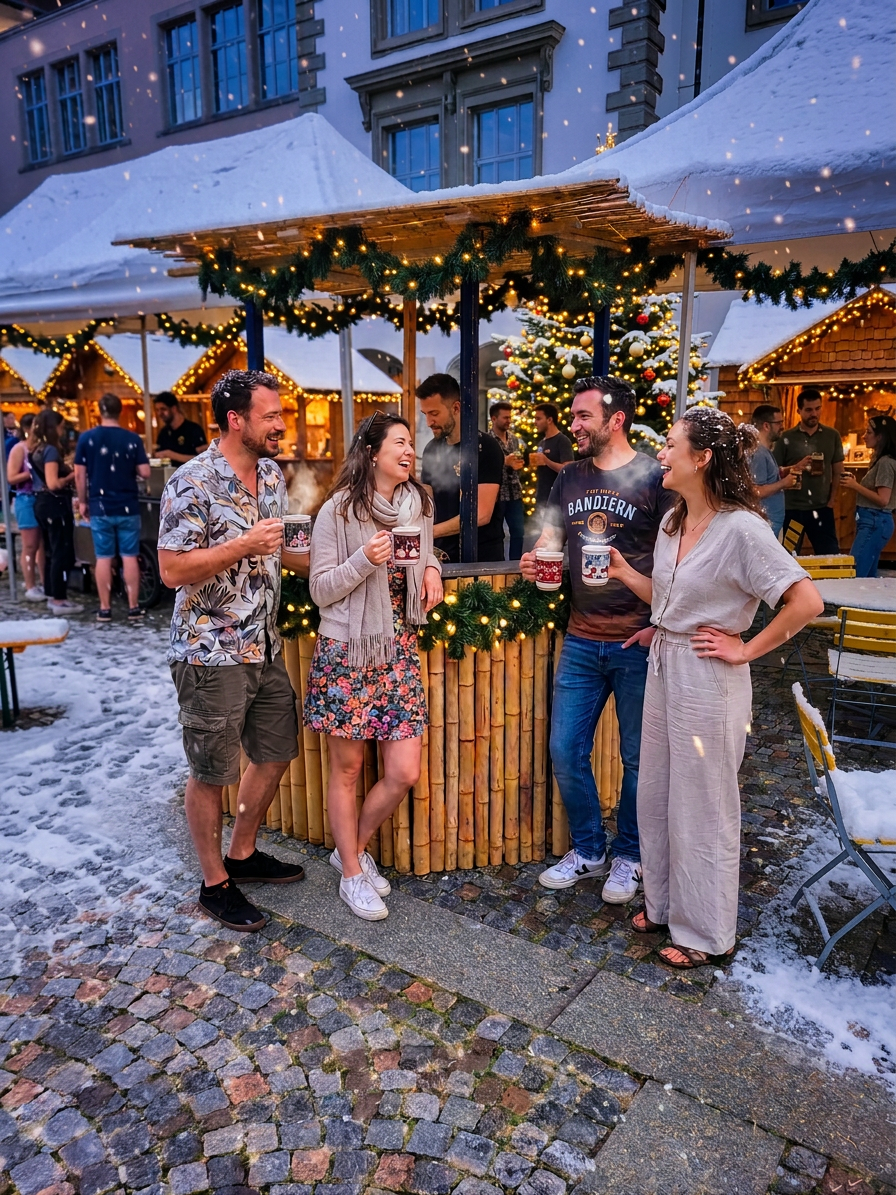 Weihnachtsmarkt Verkaufsstand mieten leicht gemacht
