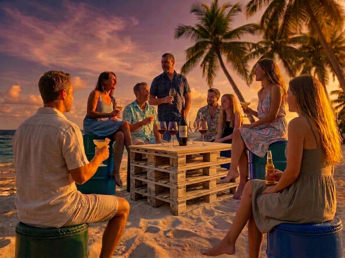 Ölfass Hocker mieten – Stilvolle Eventmöbel: Tipps zu Stil, Logistik und Nachhaltigkeit. So planen Sie Ölfass Tische und Hocker für Events.