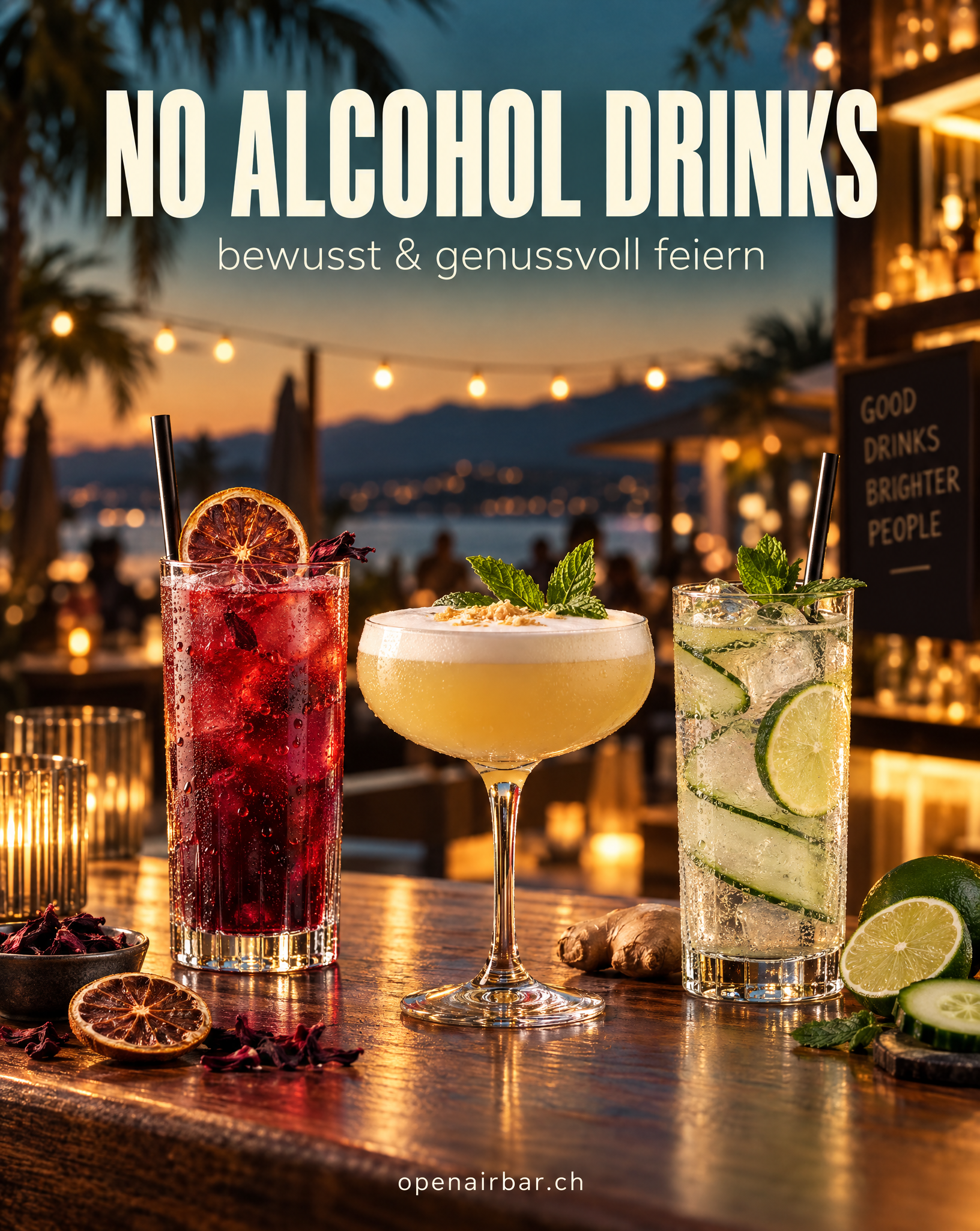 No Alcohol Drinks: bewusst & genussvoll feiern