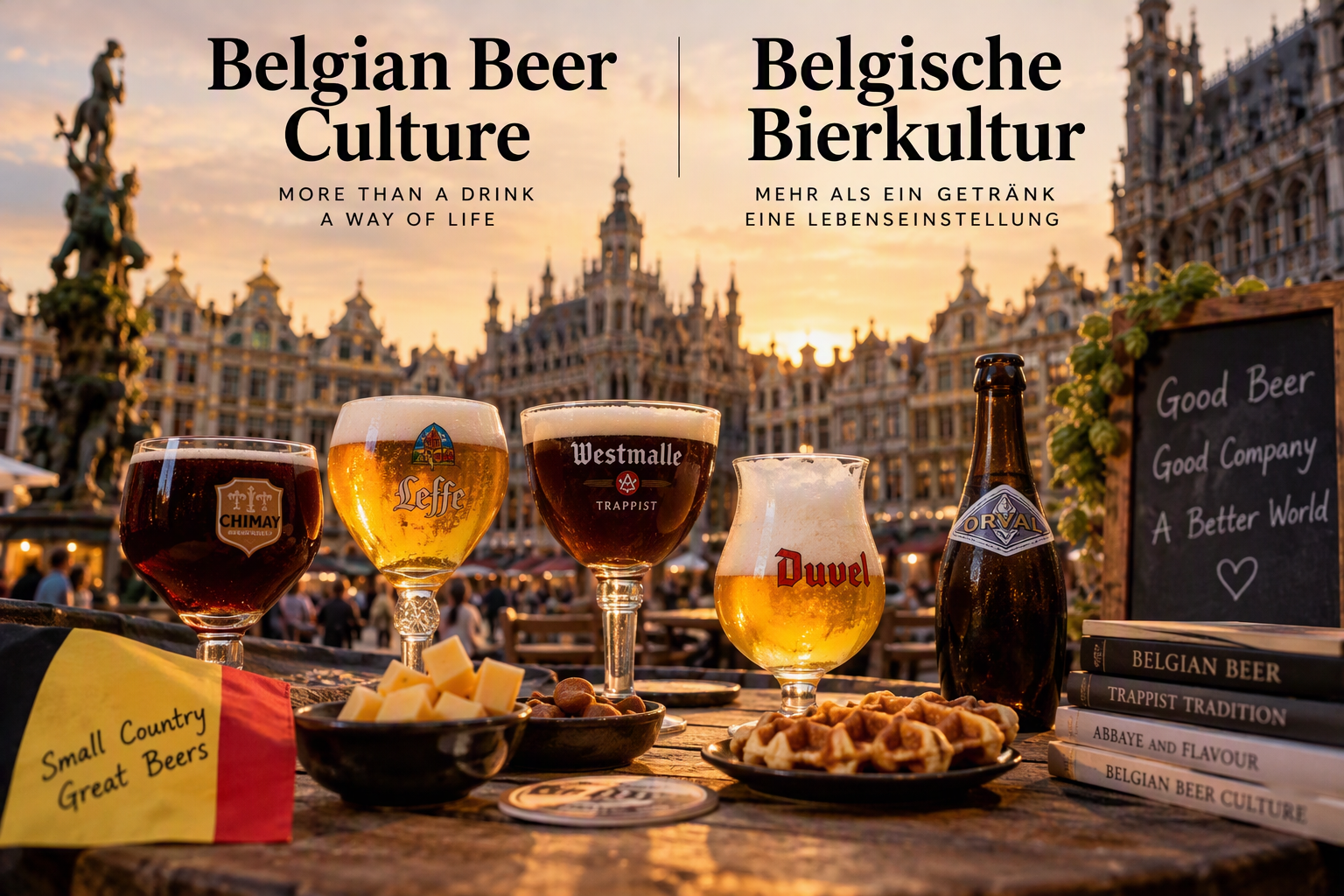 Belgian Beer Culture und Belgische Bierkultur