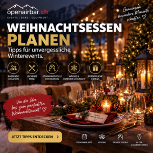 Weihnachtsessen planen: Tipps für Winterevents