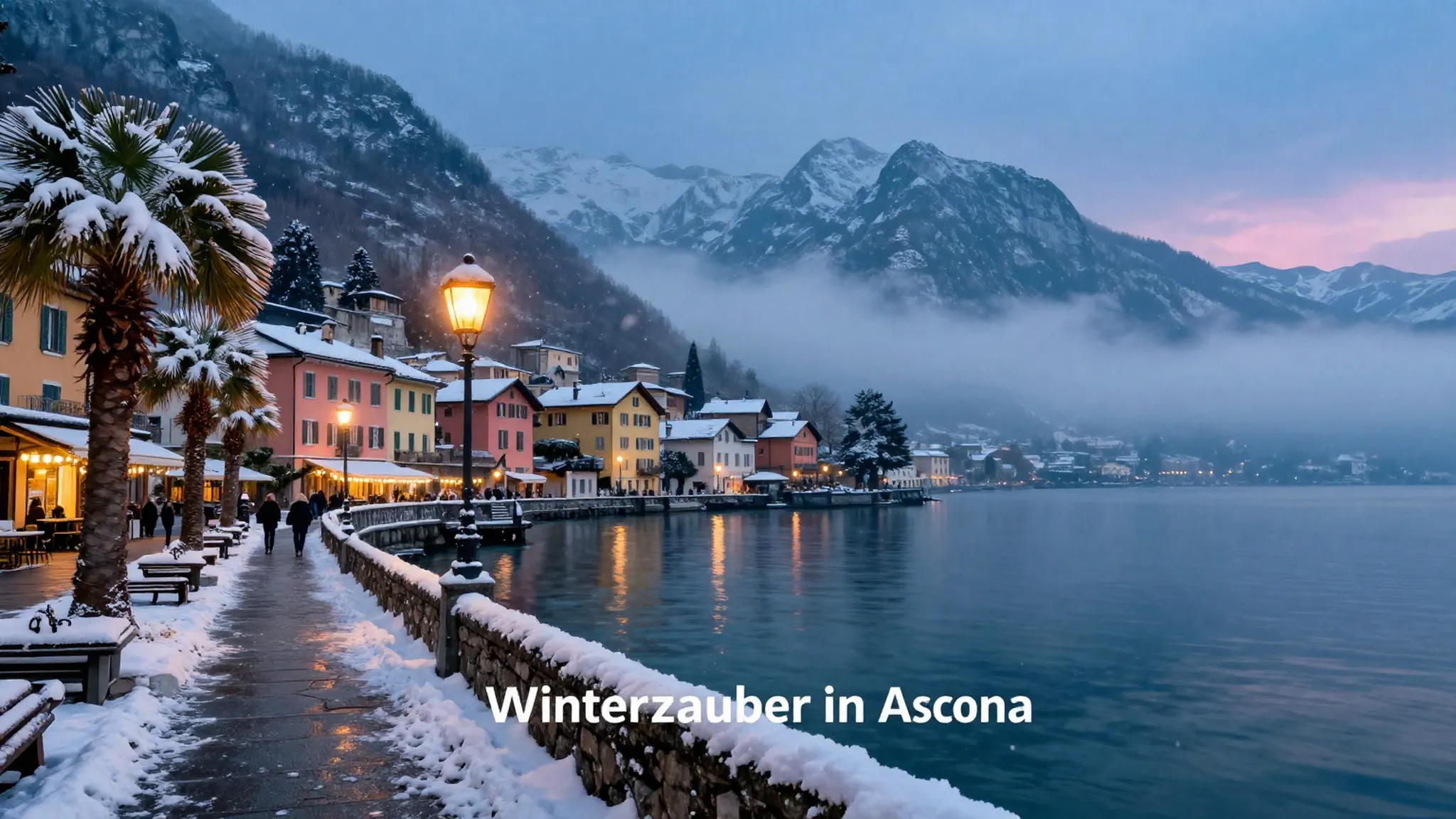 Winterzauber in Ascona am Lago Maggiore