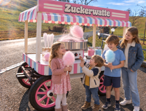 Zuckerwatte Wagen mieten